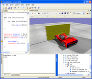 ThreeDimSim:3D Mechanics simulator screenshot